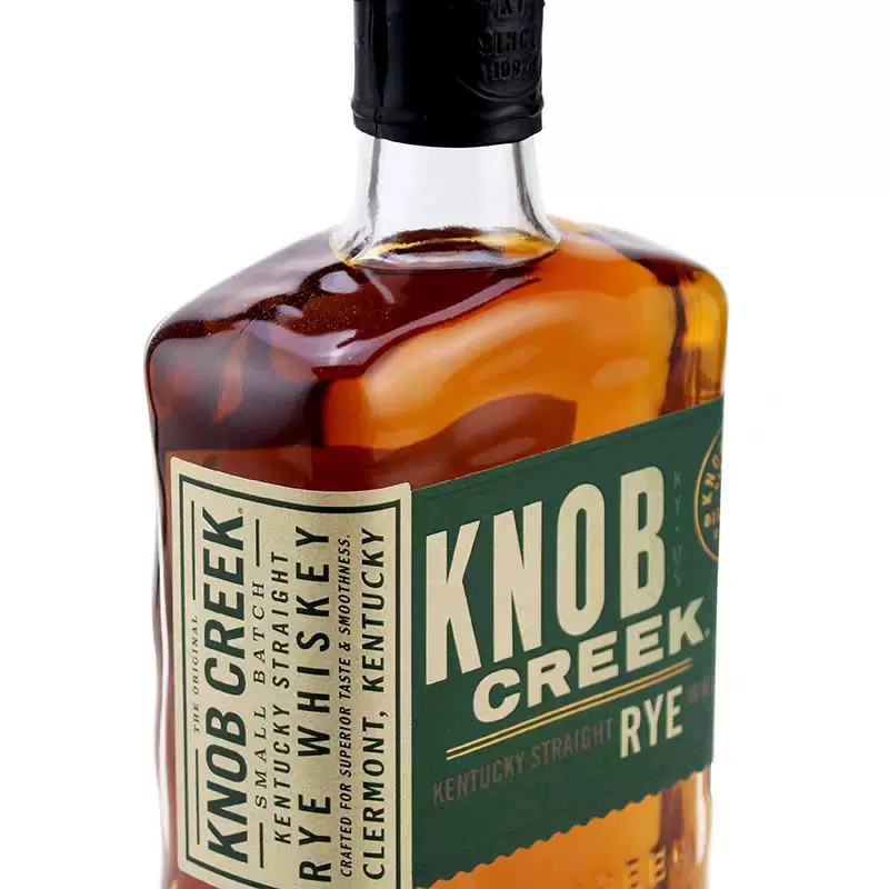 诺布溪黑麦波本威士忌knob creek肯塔基威士忌美国格调波本威士忌
