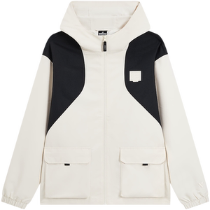 Xtep Jacket for Men and Women 26 New Fall and Winter Contrast Color Big Pocket Sports Top Casual Loose Jacket Double Layer Windbreaker