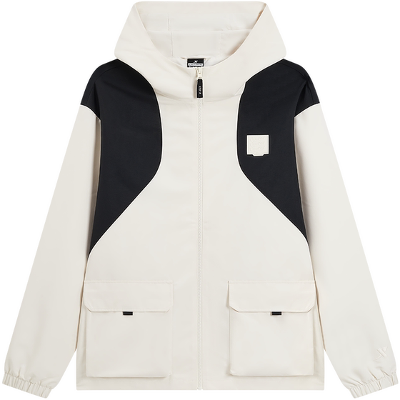 Xtep Jacket for Men and Women 26 New Fall and Winter Contrast Color Big Pocket Sports Top Casual Loose Jacket Double Layer Windbreaker