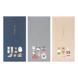 Japanese creative colorful long envelopes