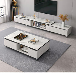 Tv Cabinet 2025 New Model Modern Minimalist Small Apartment Living Room Home Floor-Standing Slate Coffee Table Storage Cabinet