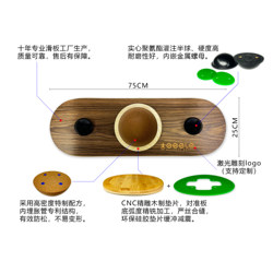 Geele Professional Rotating Balance Board for Adults and Children, Standing Office Work, Simulating Snowboarding and Surfing Training Skateboard