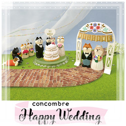 Japanese-Style Wedding Shiba Inu Wedding Dress Cat Resin Girly Ornament Decole Wedding Gift Friend Valentine's Day