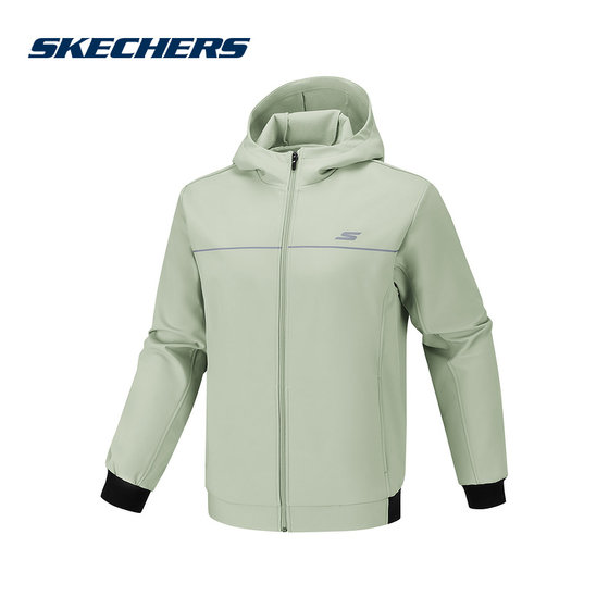 
Skechers 2026 new men's autumn and winter jacket outdoor sports woven hooded jacket P126M001/05CQ