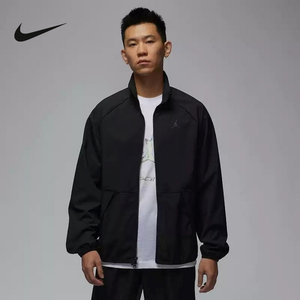 
Nike Nike Jacket Men's 2025 Spring New JORDAN Woven Stand Collar Warm-up Sports Jacket HF9886-010