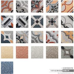 Antique-Style Terrazzo Tiles, Personalized Ceramic Tiles, Bathroom Floor Tiles, Kitchen Wall Tiles, Living Room, Dining Room, Balcony, Moroccan Tiles