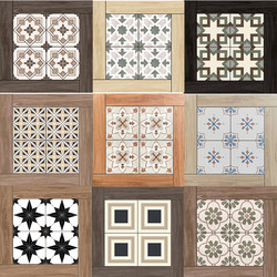 French Retro Style Wood Grain Tiles 600 Mid-Century Style American Living Room Tiles Balcony Non-Slip Toilet Toilet Tiles