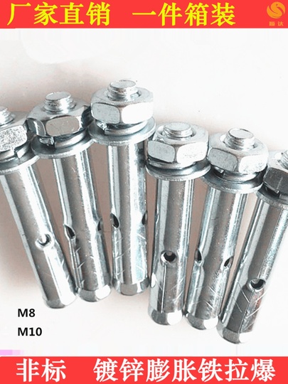Shunda M8/M10 膨張ボルト - エアコンブラケット用亜鉛メッキ
