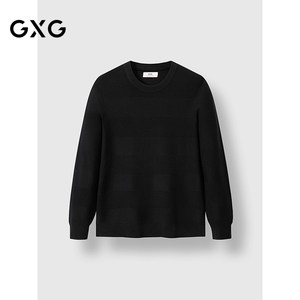 
GXG men's clothing round neck basic warm sweater commuter inner sweater 2024 winter products