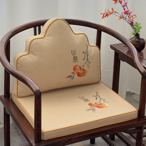 
Chinese style mahogany solid wood seat cushion, mountain pillow, tea table and chair mat, mahogany sofa washer chair, dining chair seat cushion, non-slip mat