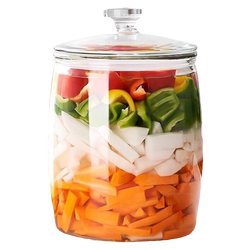 Special glass jar Chinese medicine sealed bottle food-grade tangerine peel jar tea jar storage jar moisture-proof storage large capacity