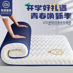 Latex Memory Foam Mattress Cushion for Home Bedroom, Student Dormitory, Single Bed Mattress Pad 180X200, Special for Rental Housing