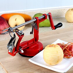 Fruit Peeler + Slicing Blade Combo, Manual Peeler, Multifunctional Peeler for Home Use