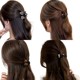 Amber Cloud Small Clip Half-tied Hairpin Side Clip Side Mini Bangs Clip Princess Head Small Clip Headdress