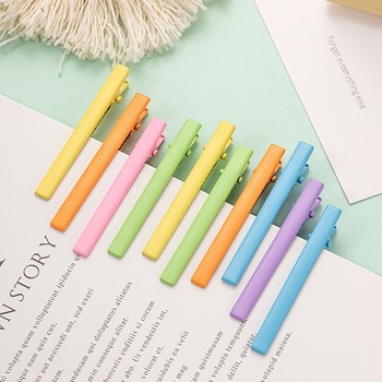 
8 pieces of 6cm fresh Korean retro one-piece clips