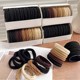 
Milk tea color seamless high elastic hair band