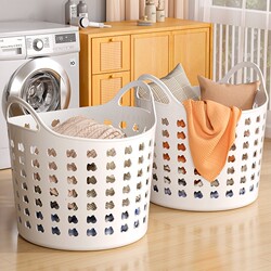 Large Capacity Laundry Basket for Home Use, Dirty Clothes Storage Bin for Bathroom, Laundry Hamper, Bathroom Essential