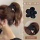 
Flowers high ponytail grab clip hair clip