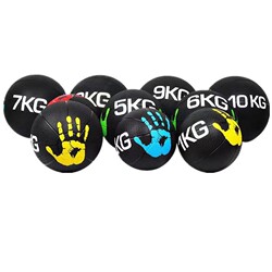 Soft Medicine Ball for Squats, Rubber Fitness Wall Ball, Wall Ball for Women's Balance Training, Waist and Abdominal Exercise, Non-Elastic Gravity Ball for Men