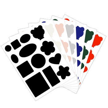 Down jacket patches are used to seamlessly repair holes in clothes.