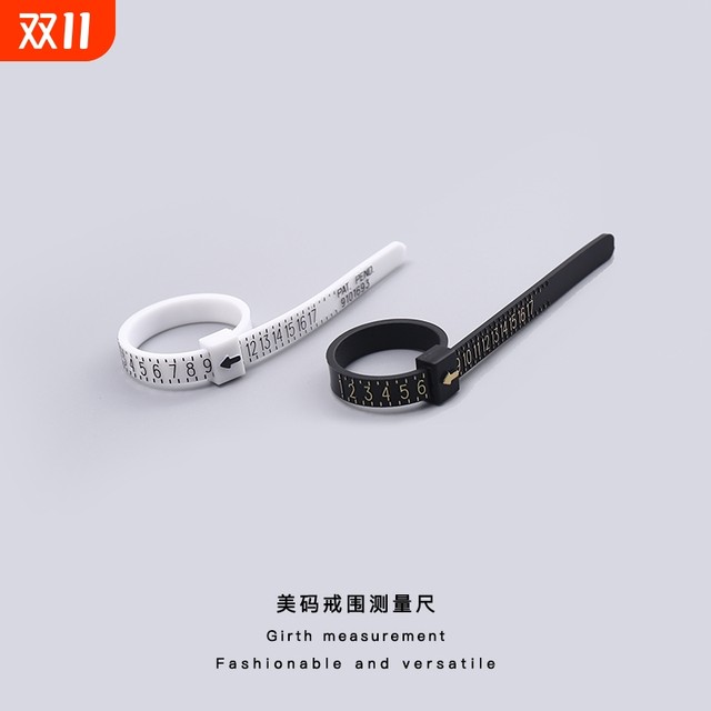 Beautiful code ring size measurement with ring number ring wrist ...