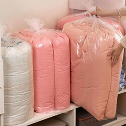 Storage Bags for Organizing Quilts, Clothing, and Blankets; Waterproof, Moisture-Proof, Transparent Plastic, Large Household Moving Packing Bags
