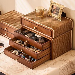 Desktop Storage Box, Drawer-Type Storage Rack, Multi-Layer Storage Box Combination, Dressing Box, Large-Capacity Jewelry Box, Makeup Box