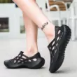 Ngoài Trời Croc Giày Nam Mùa Hè Thoáng Khí Dừa Thể Thao Giày Sandal Nam Trọn Gói Rỗng Giày Đi Biển Chống Trơn Trượt giày nữ đi biển 