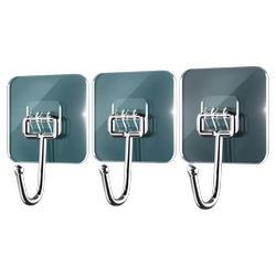 [Stainless steel solid large hook] extra thick