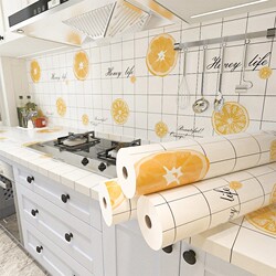 Kitchen Stickers, Oil-Proof, Self-Adhesive, High-Temperature Resistant, for Stove Tops, Wallpaper, Cabinets, Range Hoods, Tiles, and Wall Decals