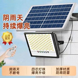 Solar Outdoor Garden Light 2026 New Model for Home Use, Waterproof, High-Power Led Sensor Lighting Source