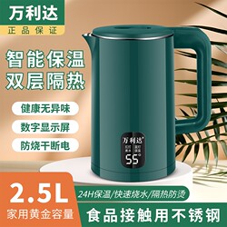 Wanlida Electric Kettle for Home Use, Automatic Insulation, Integrated Electric Kettle for Boiling Water and Making Tea, 2L Constant Temperature, Large Capacity