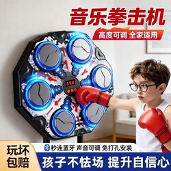 2026 Hot-Selling Children's Smart Music Boxing Machine, Home Wall Target, Adult Electronic Target, Indoor Martial Arts Training Equipment