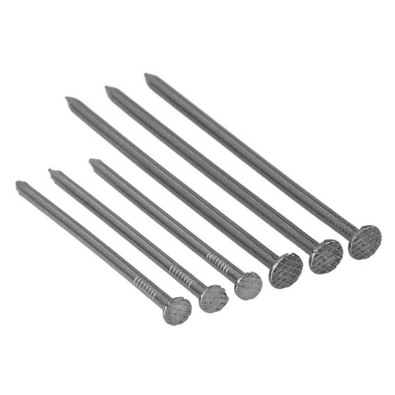 7.3 mm Clous Ronds en Acier 200 pièces, L'outil Parfait pour Mini Pistolet à Clo