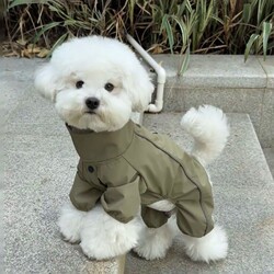 Dog Clothes, Pet Clothing for Small Dogs and Cats, Suitable for Spring, Autumn, and Winter, Warm, Comfortable, Stylish, Four-Legged Design