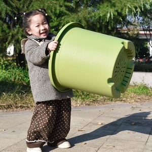 
Thickened extra large diameter 6/7/15/25 gallon resin flower pot plastic household deeppot hydrangea planting