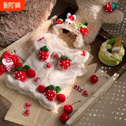 Dog Clothes Autumn and Winter Clothing Teddy Bichon Maltese Schnauzer Small Dog Pet Sweater Vest