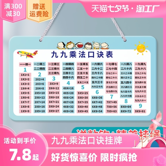 Tabelline Matematiche Plastificate - Tavola Moltiplicazioni DIN A4 Per Scuola - Foto 6