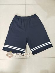 Pure cotton white edge children's loose casual pants