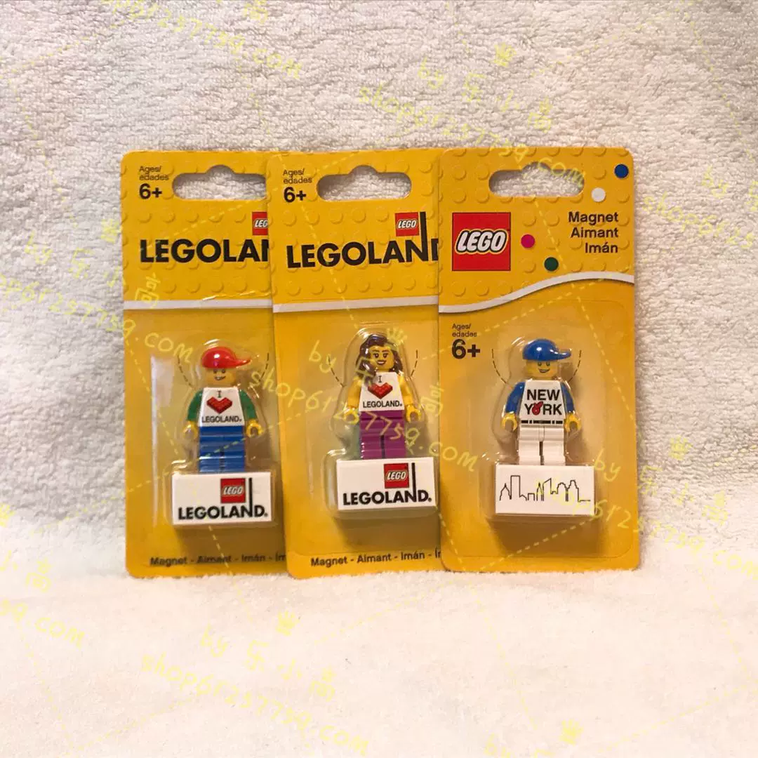 LEGO樂高個性人仔冰箱貼紐約男孩853599 850457 851331限時特價-Taobao