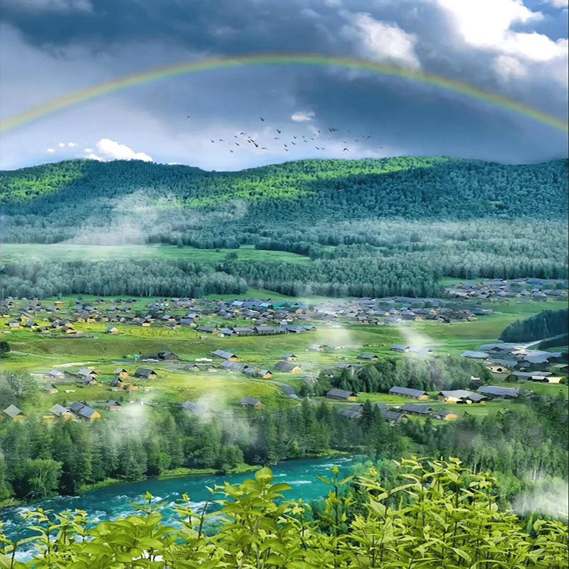 新疆旅游冬恋双湖北疆阿勒泰禾木喀纳斯赛里木湖拼车6日9改7