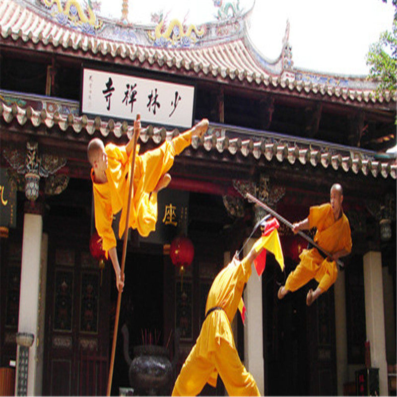 【包机票】河南旅游5天4晚跟团游龙门石窟少林寺云台山开封五日游