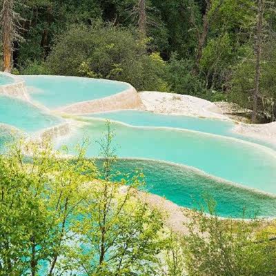 四川成都九寨沟旅游6天5晚跟团游黄龙毕棚沟达古冰川旅拍酒店接早