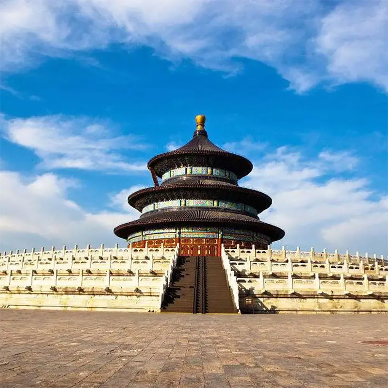12人团 北京旅游4天3晚跟团游故宫八达岭长城天坛0购物家庭四日游