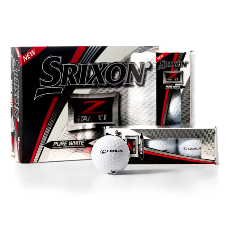 LEXUS | SRIXON Z-STAR XV 高尔夫球12颗装雷克萨斯官方旗舰店-Taobao