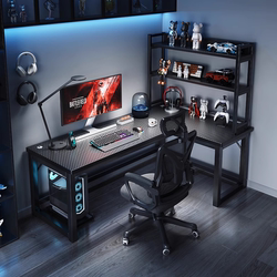 Corner Gaming Desk Computer Desk Desktop Home Double Desk Bookshelf Bedroom Corner Table Office Desk Workbench