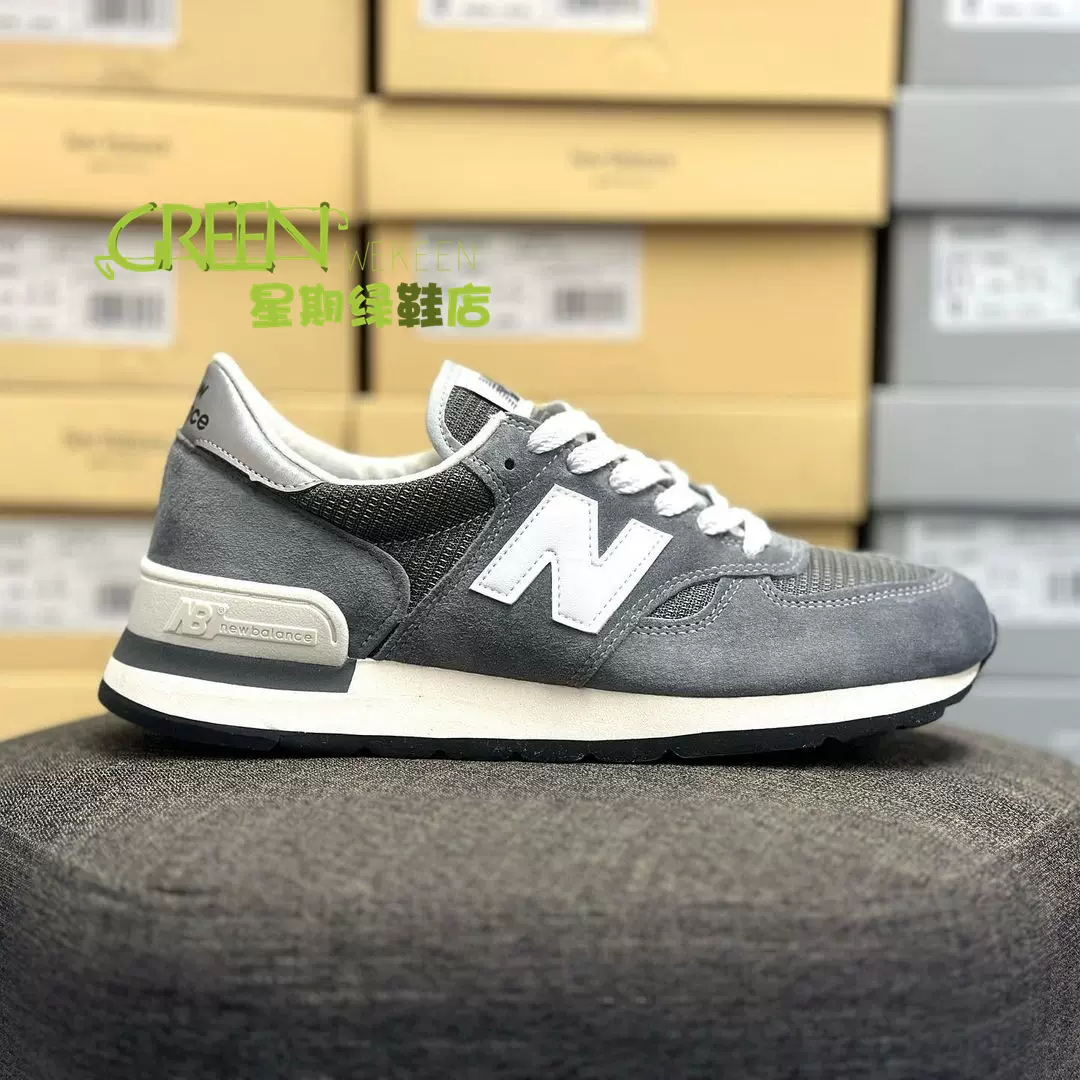 NEW BALANCE M990GR1 美产990v1 元祖灰GRY 男女复古休闲鞋-Taobao