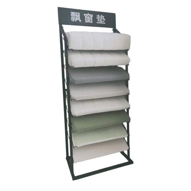 Bay window cushion sample window sill cushion display stand leather ...