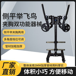 Fitness Equipment Mobile Multi-Functional Home and Commercial Side Flat Lift Bird Wing Chest Press Equipment Strength Equipment Cc11