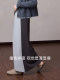Vitality outfit/MSLAN 2025 autumn new contrasting color splicing sports girl covering her hips to make her look slim and casual skirt